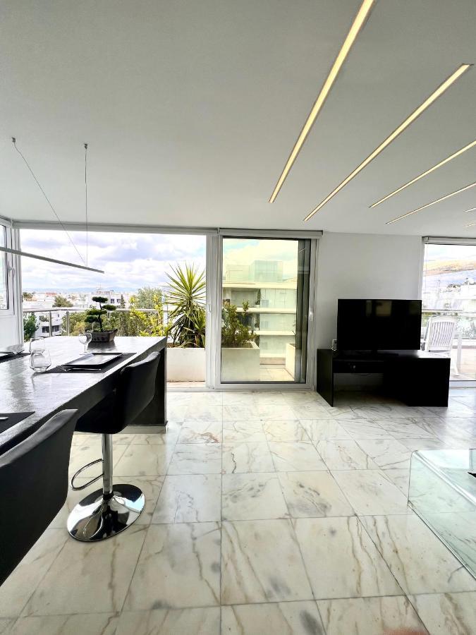 Citycenter Penthouse Mini Private Pool With Hydromassage And Great Town View Athene Buitenkant foto