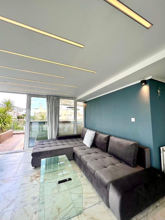 Citycenter Penthouse Mini Private Pool With Hydromassage And Great Town View Athene Buitenkant foto