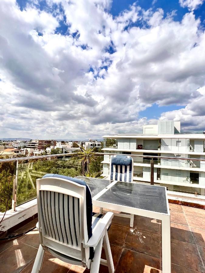 Citycenter Penthouse Mini Private Pool With Hydromassage And Great Town View Athene Buitenkant foto